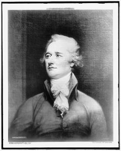 Alexander Hamilton. Portrait by John Trumbull.  For Constitution Day - September 17 - capitalize on the popularity of this remarkable figure by accessing his papers, newly online.