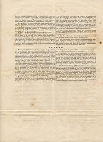 Northampton Association Records: Constitution and By-Laws, 1842 (page 2)