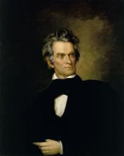 portrait of John C Calhoun