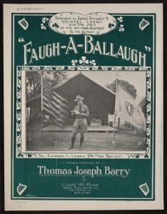 "Faugh-a-ballaugh" poster