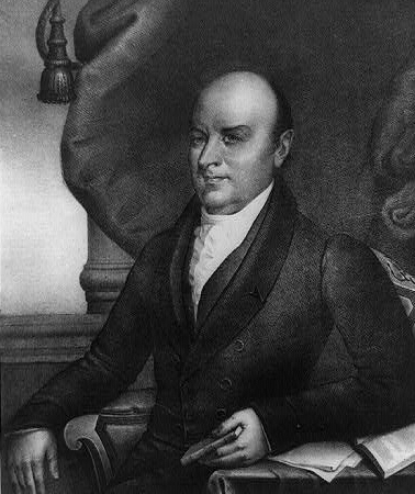 portrait of John Quincy Adams